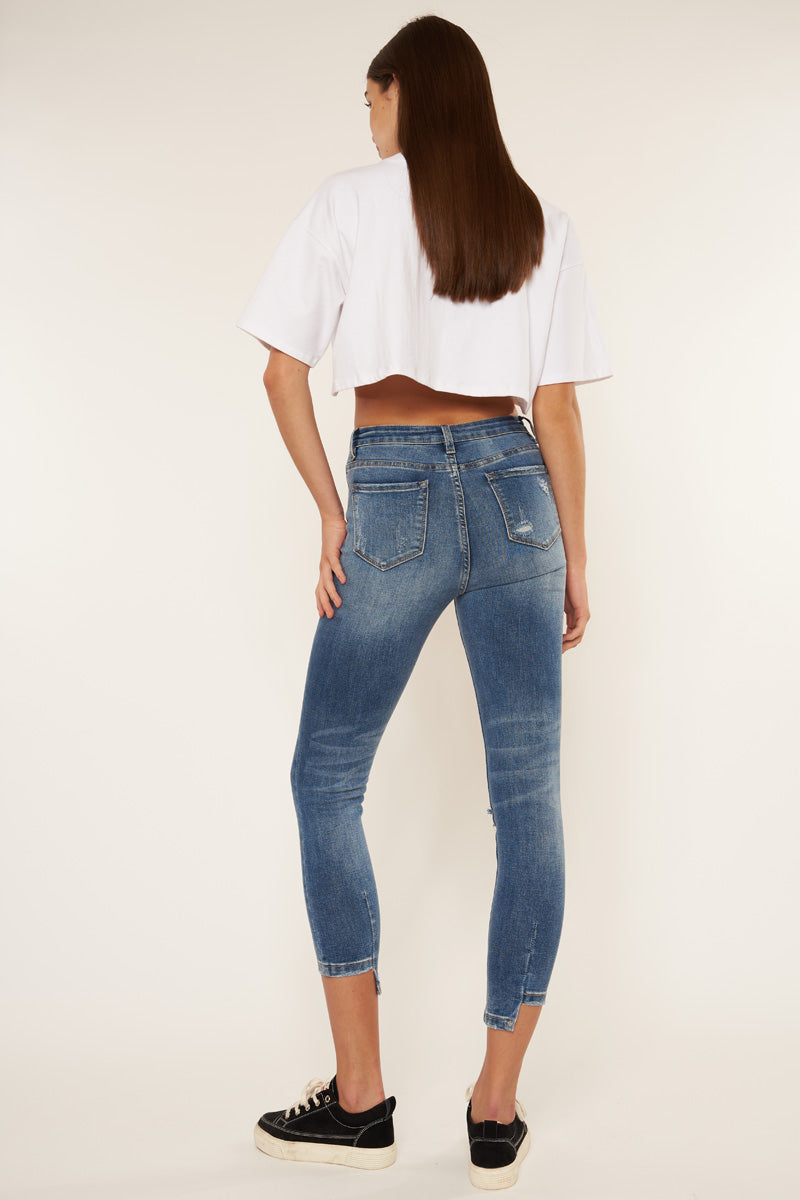 Tory High Rise Skinny Jeans