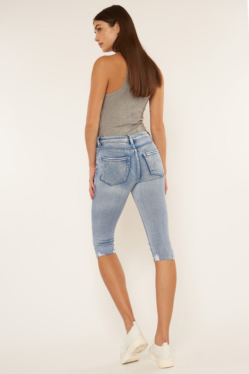 Priscilla High Rise Pedal Pushers