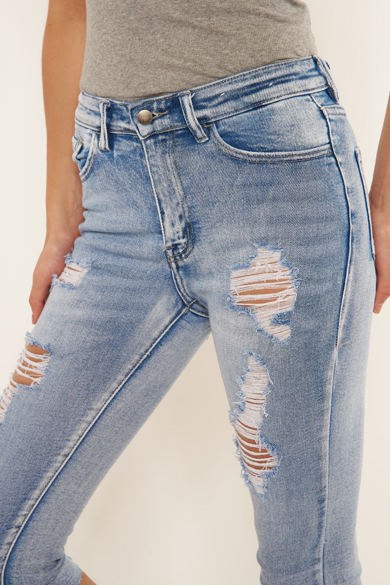 Priscilla High Rise Pedal Pushers