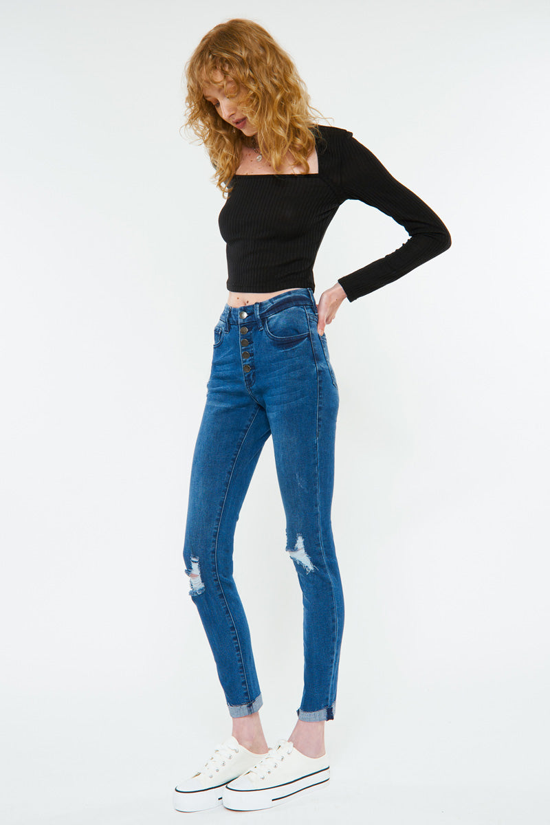 Lacey High Rise Skinny Jeans