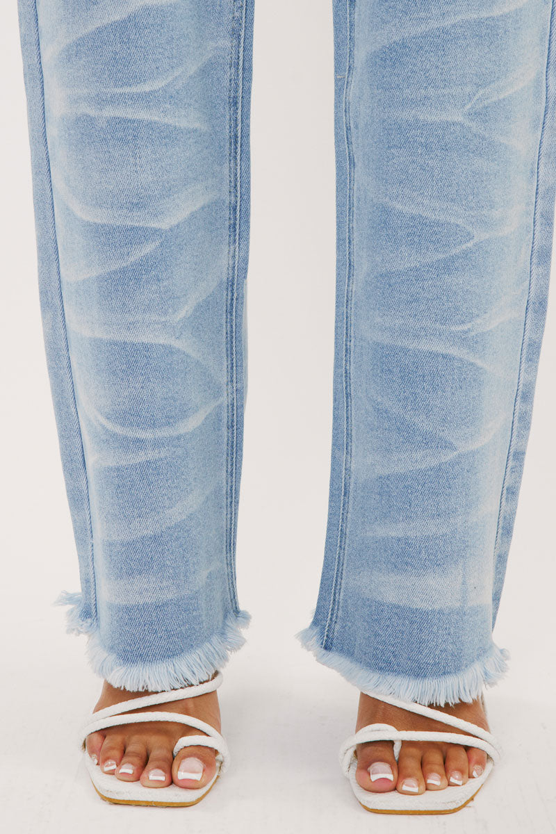 Trixie Ultra High Rise Wide Leg Jeans