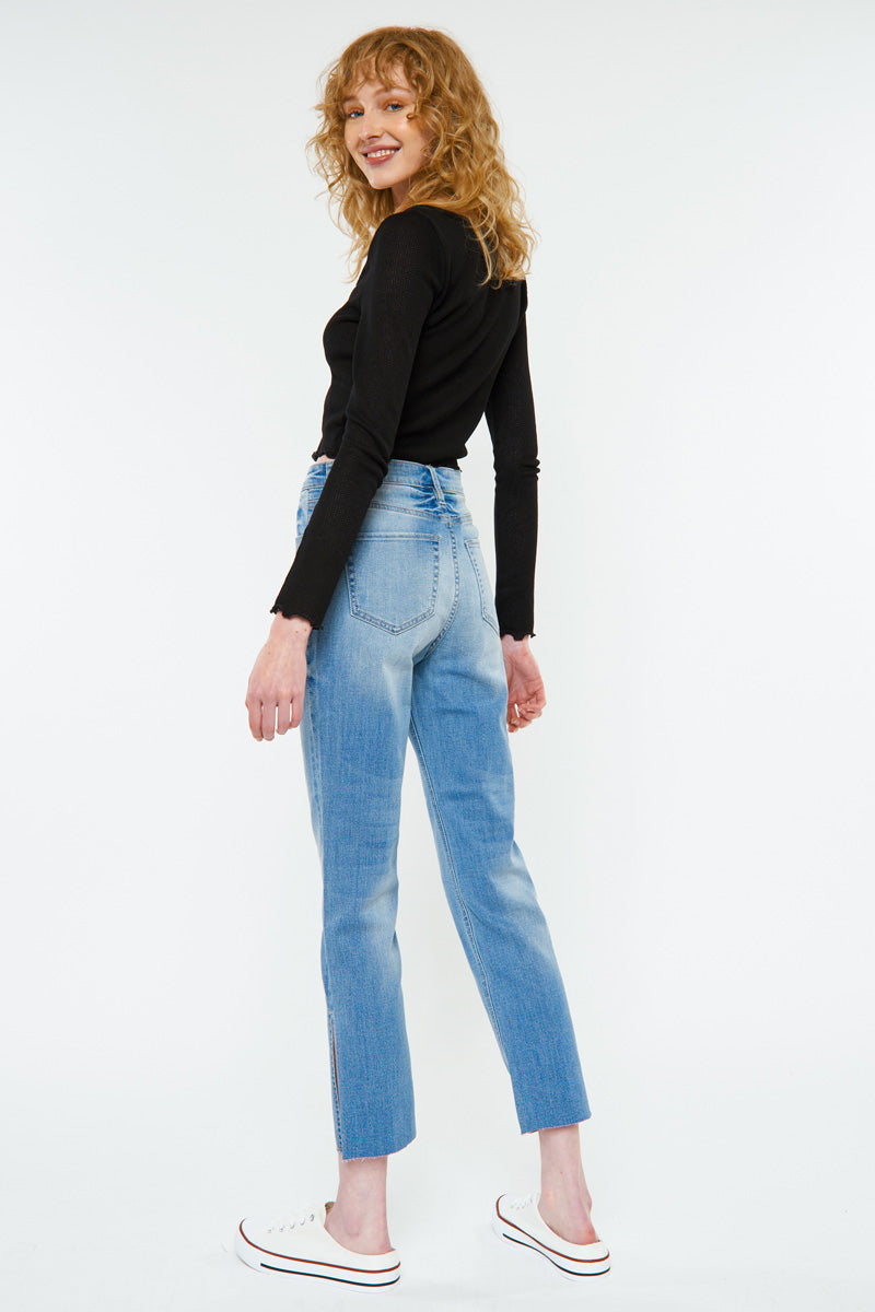 Jane High Rise Straight Jeans