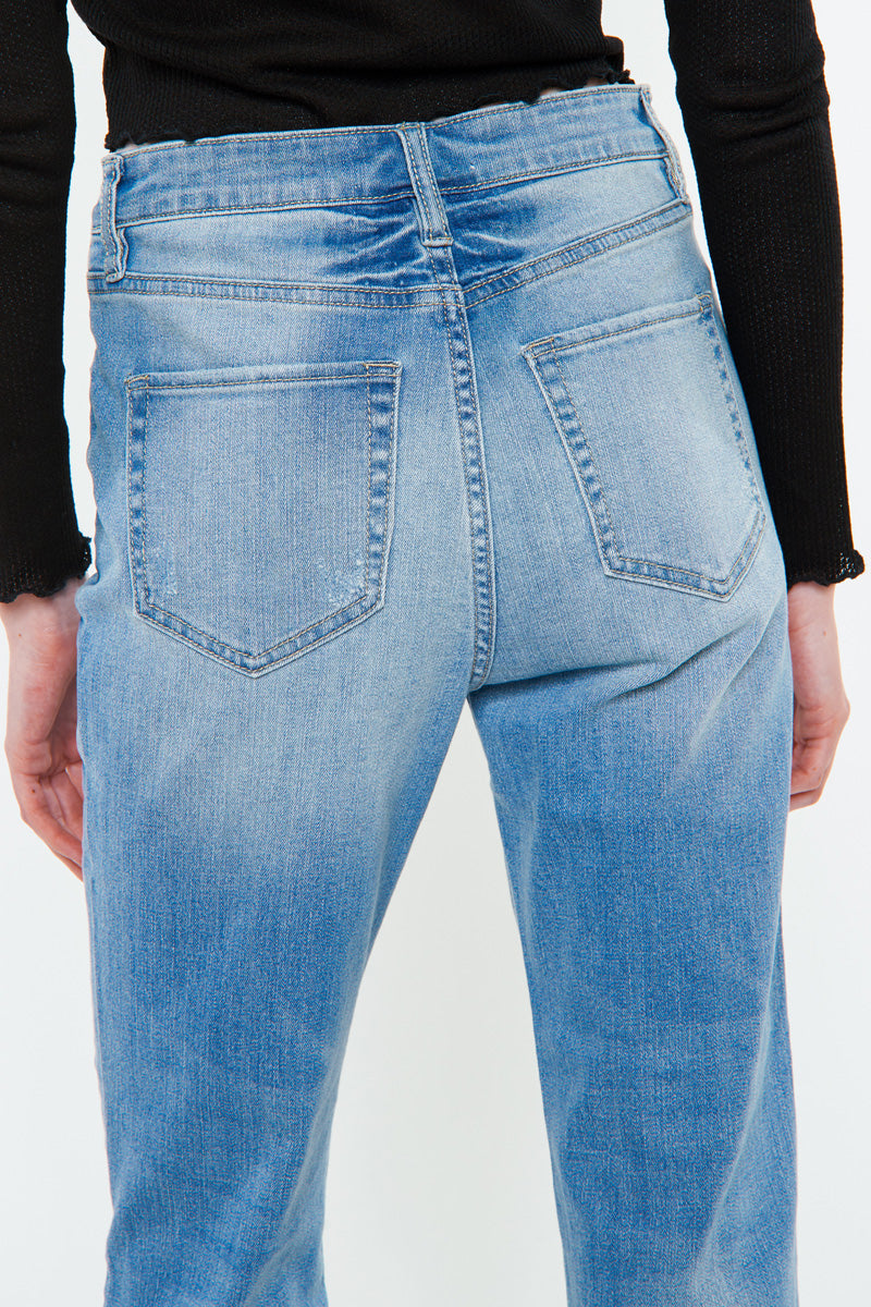 Jane High Rise Straight Jeans