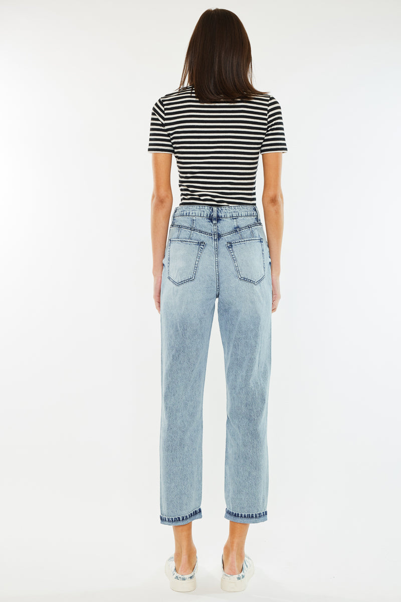 Tristana High Rise Mom Jeans
