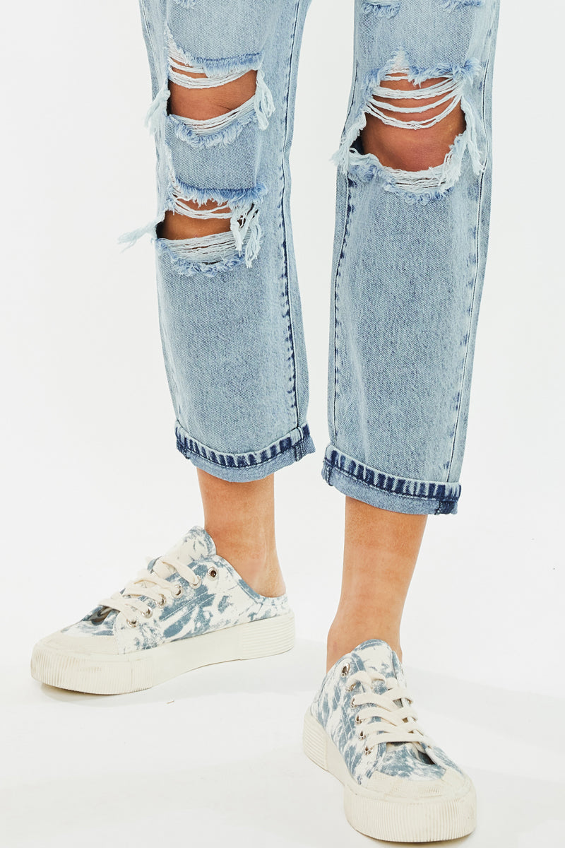 Tristana High Rise Mom Jeans