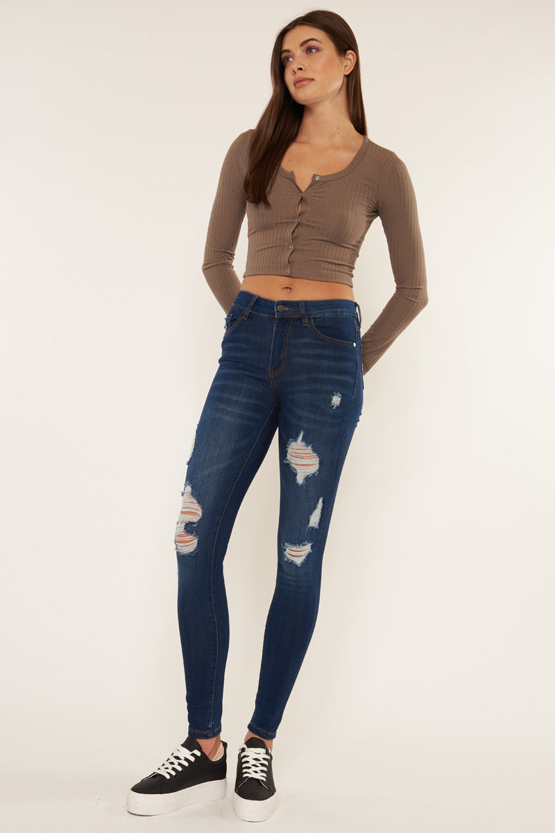 June High Rise Skinny Jeans