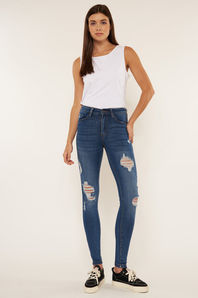 June High Rise Skinny Jeans
