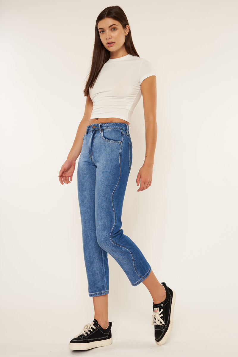 Francisca High Rise Mom Jeans