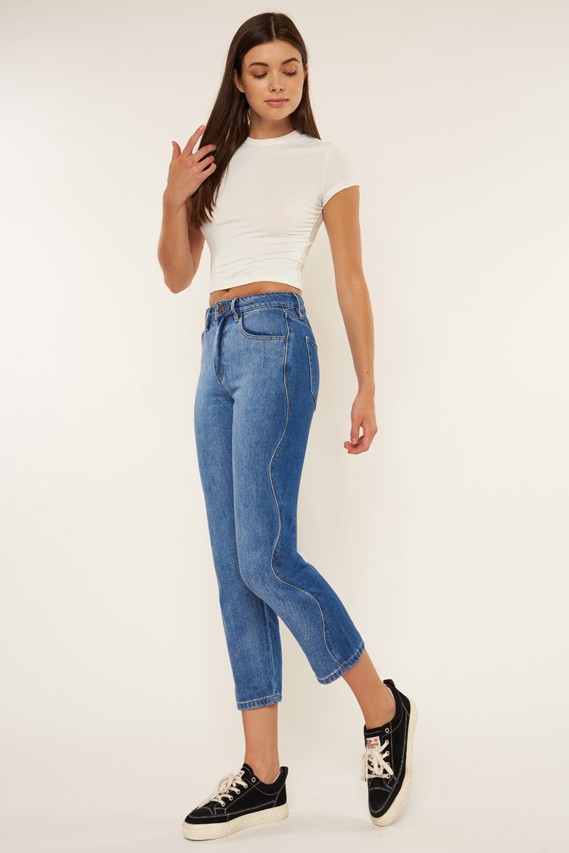 Francisca High Rise Mom Jeans