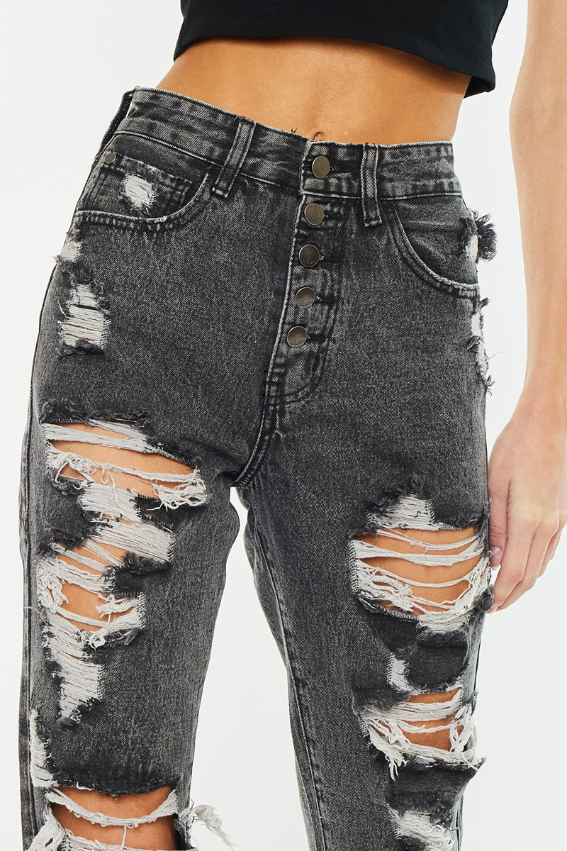 Willow High Rise Straight Jeans