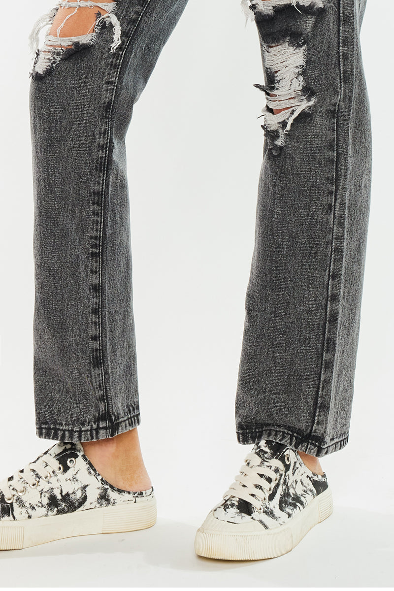 Willow High Rise Straight Jeans