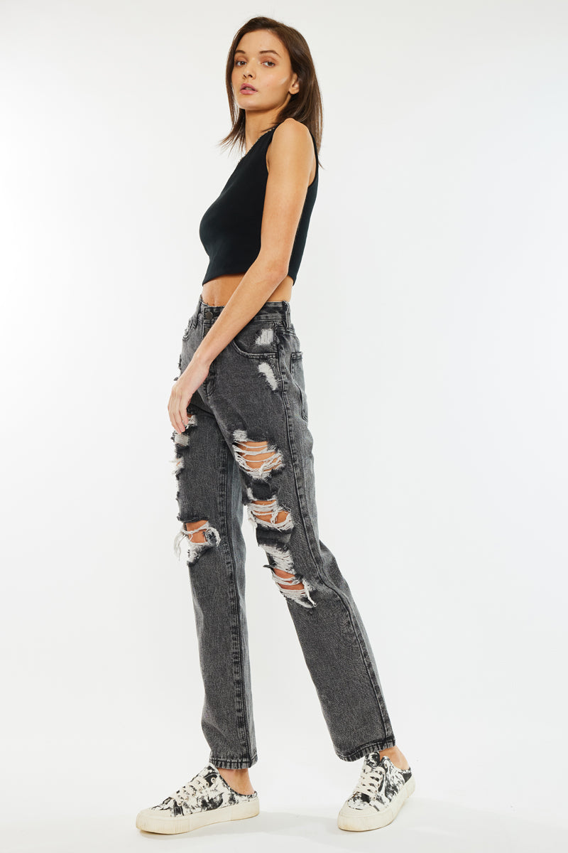 Willow High Rise Straight Jeans