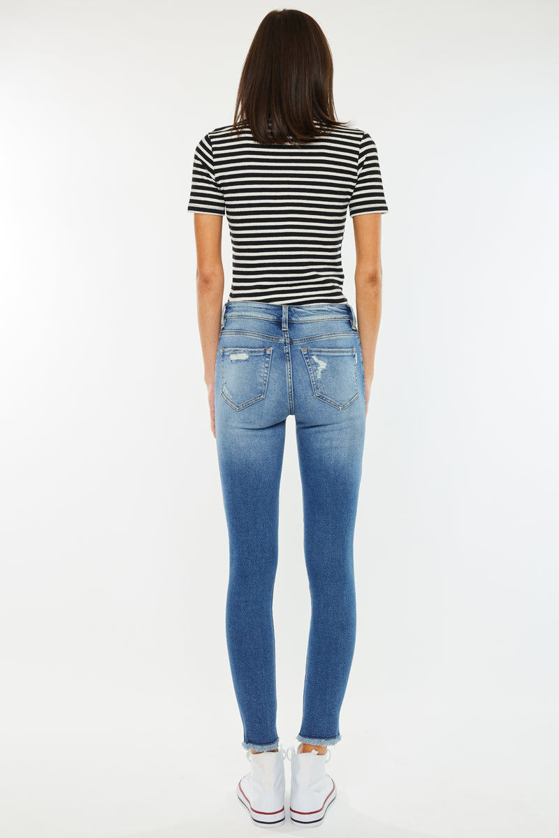 Indiana High Rise Skinny Jeans