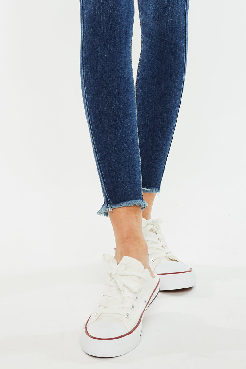 Anne High Rise Ankle Skinny Jeans