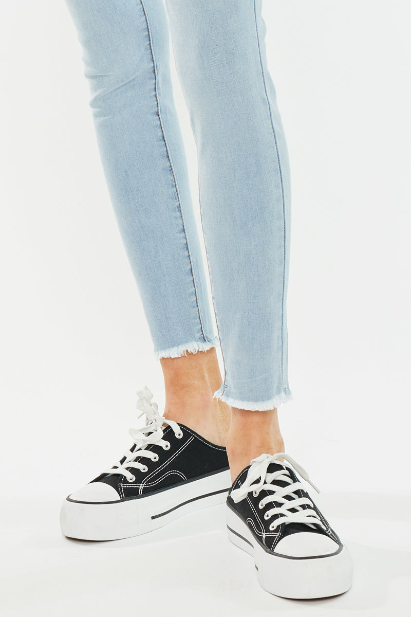 Anne High Rise Ankle Skinny Jeans