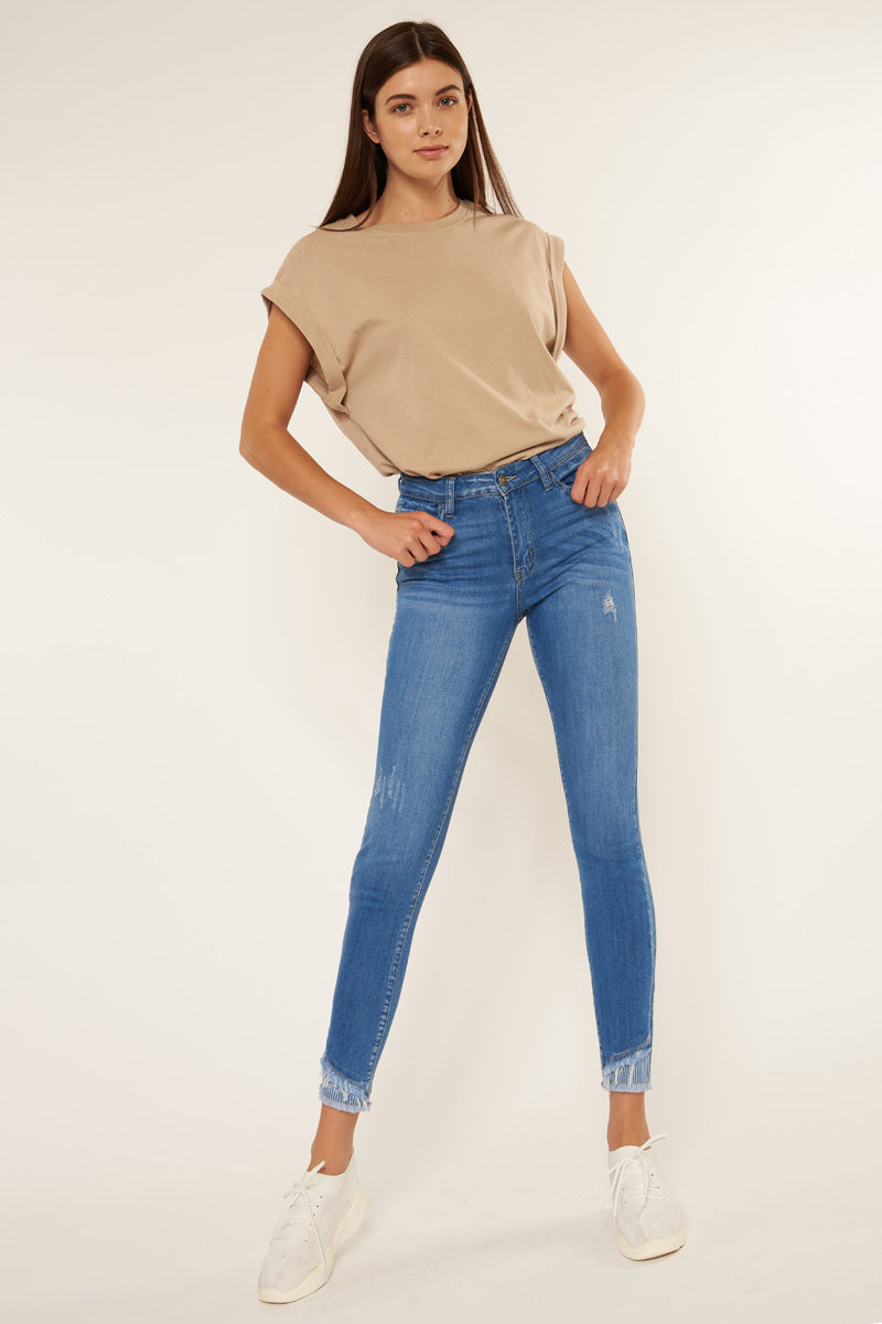 Gloria High Rise Skinny Jeans