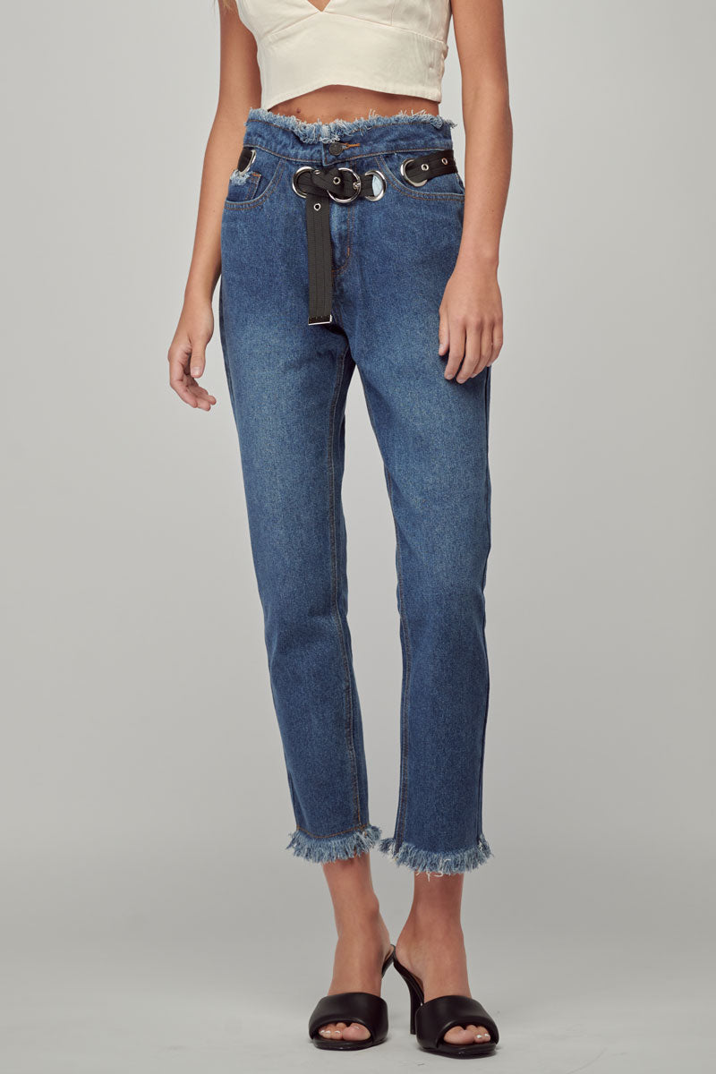 Nora High Rise Boyfriend Jeans