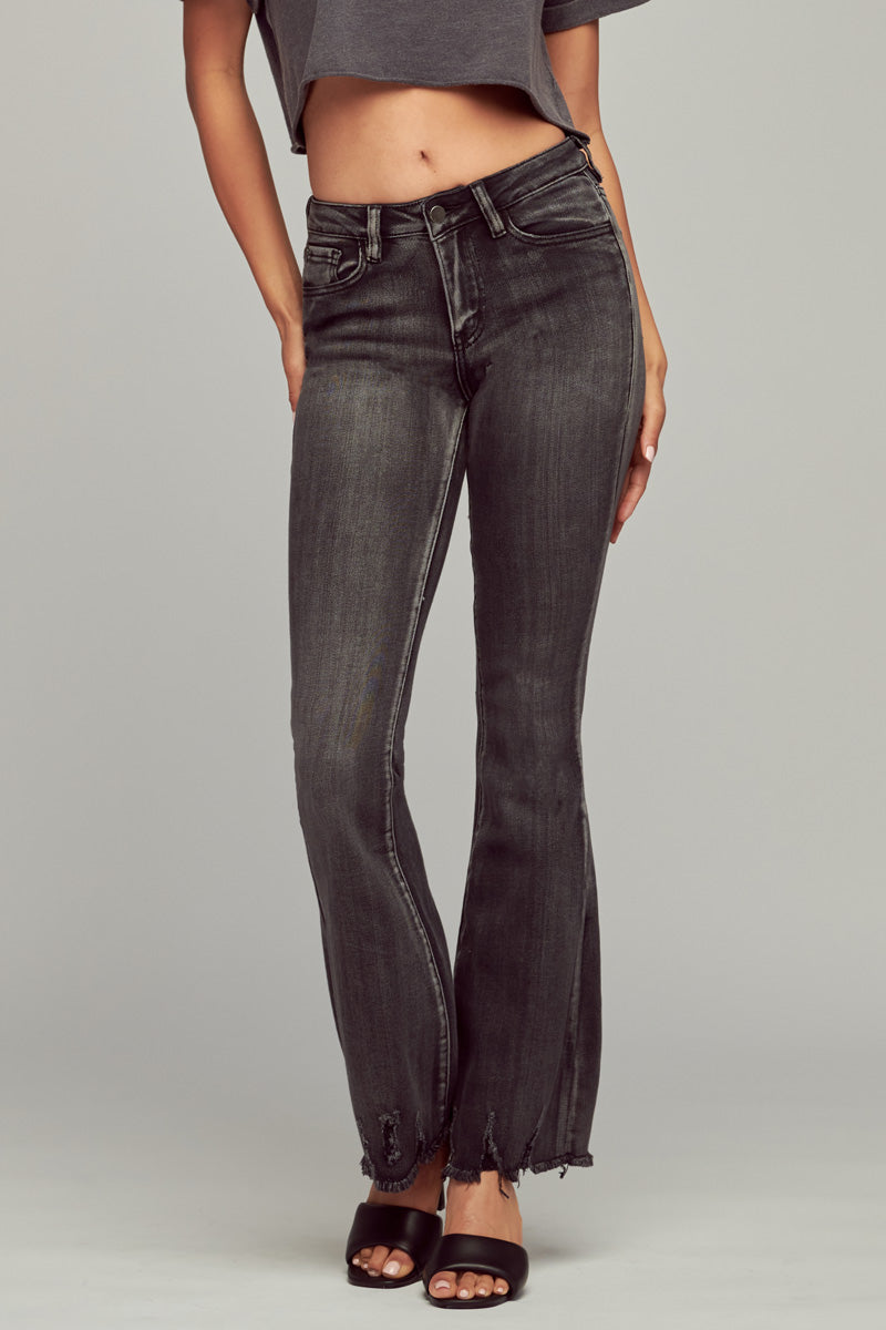 Darcy Mid Rise Flare Jeans