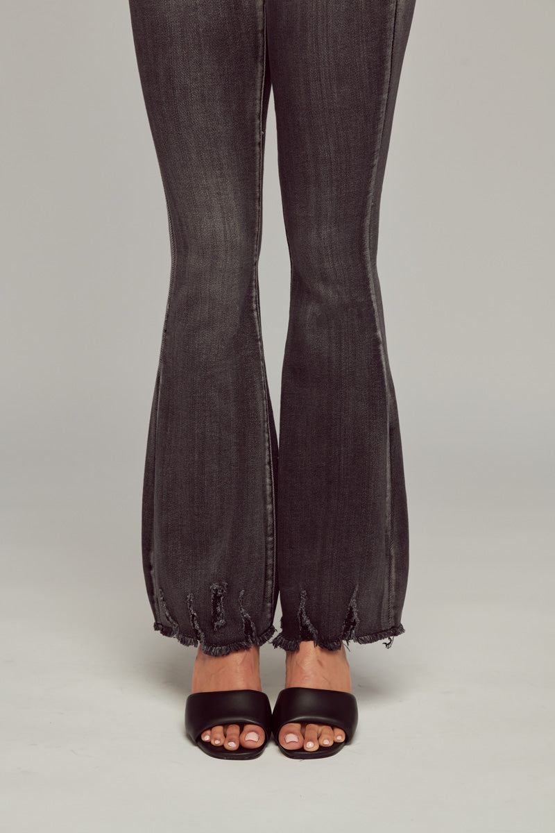 Darcy Mid Rise Flare Jeans