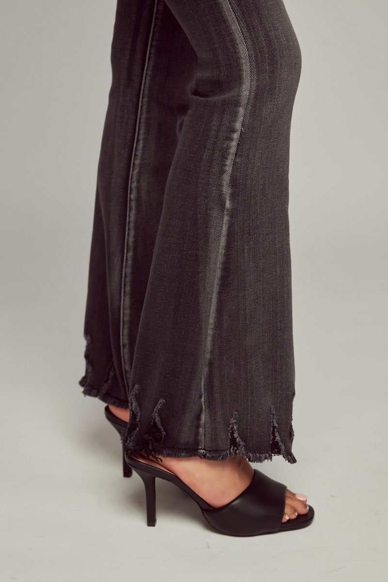 Darcy Mid Rise Flare Jeans