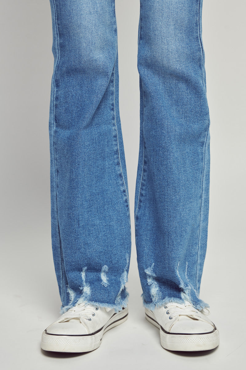 Darcy Mid Rise Flare Jeans