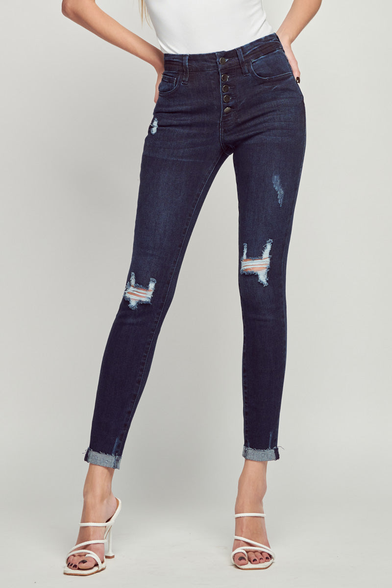 Lacey High Rise Skinny Jeans