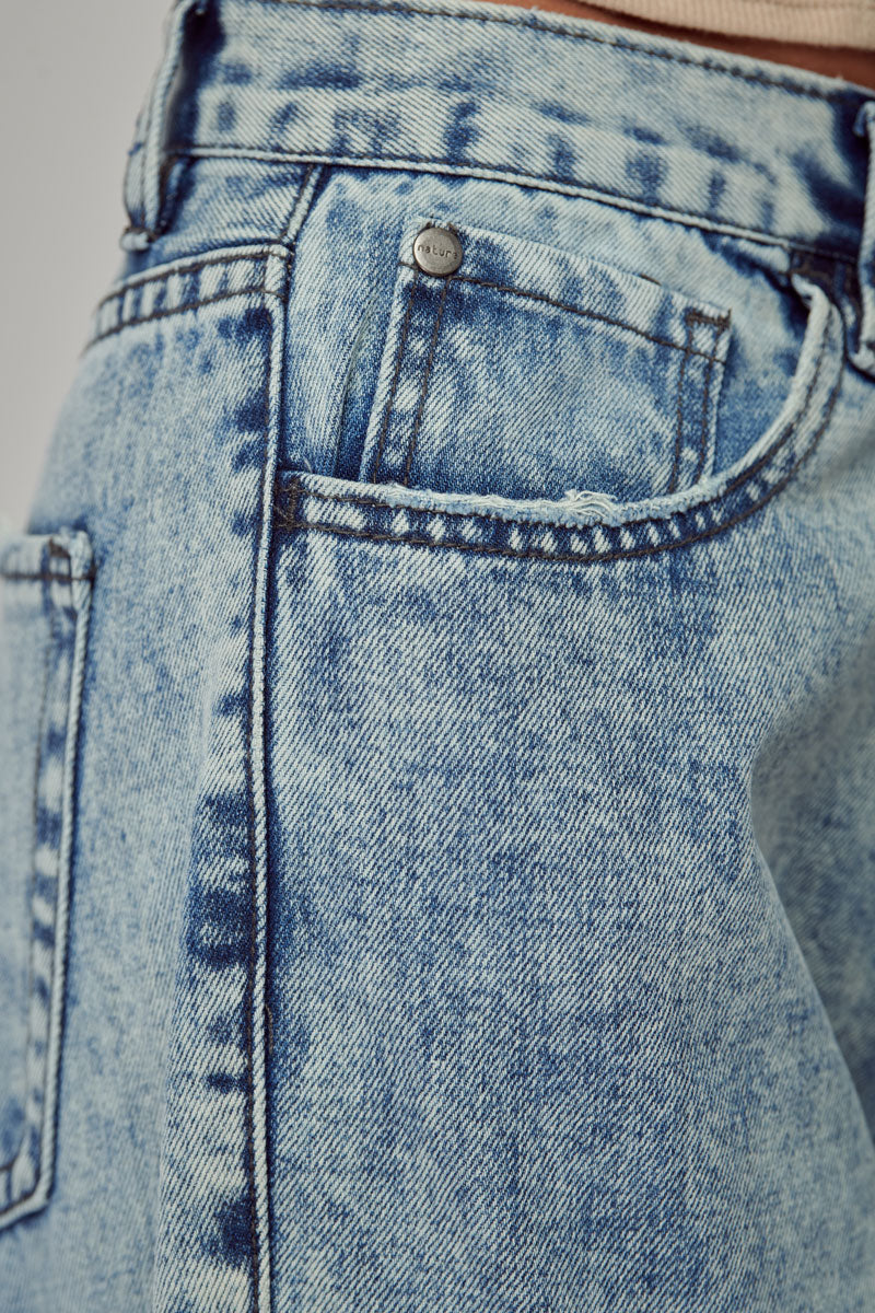 Oakley High Rise Straight Jeans