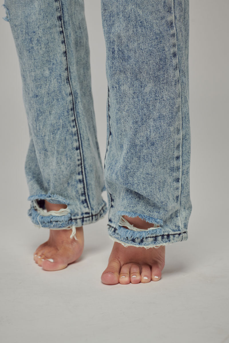 Oakley High Rise Straight Jeans