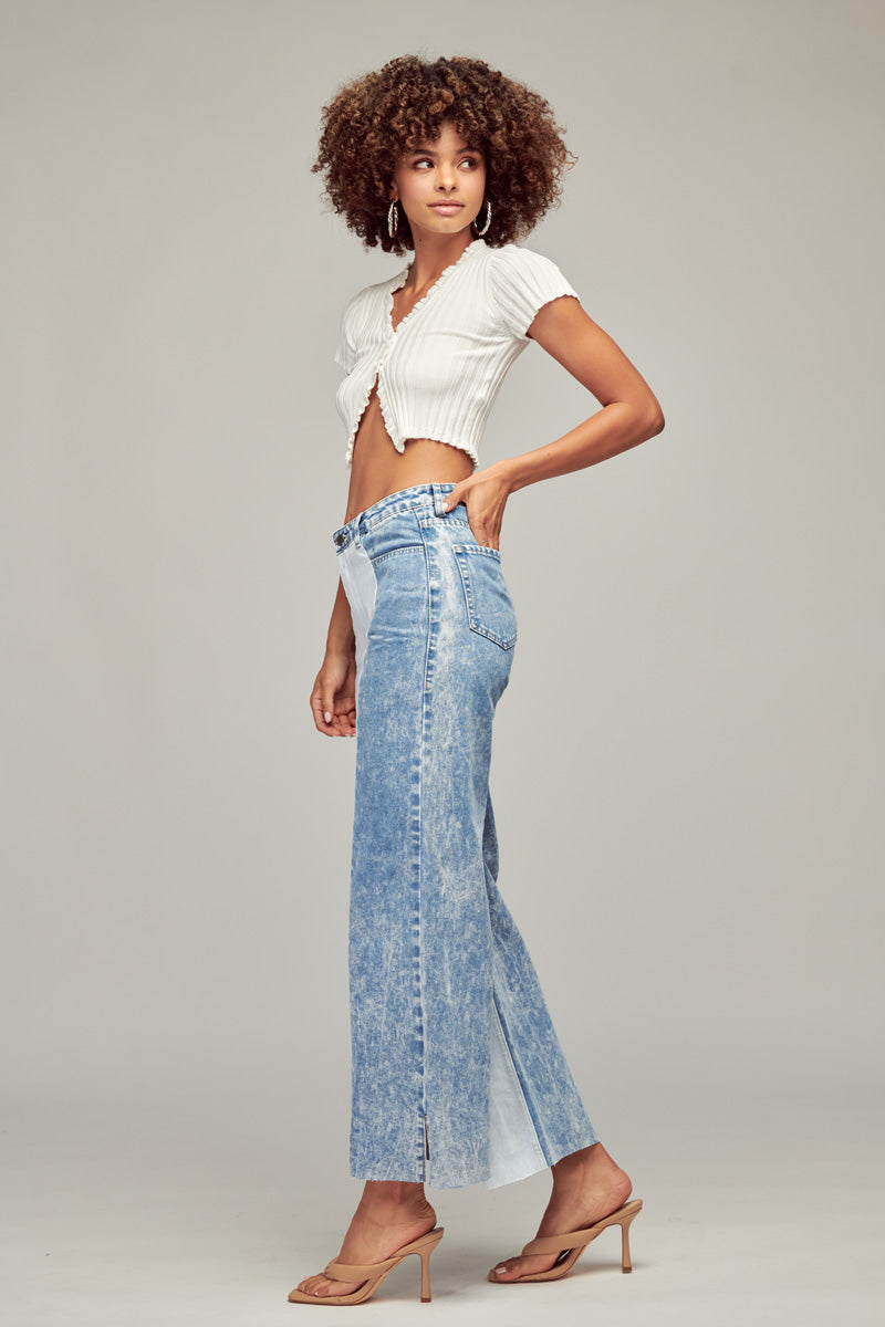 Altaria High Rise Wide Leg Jeans