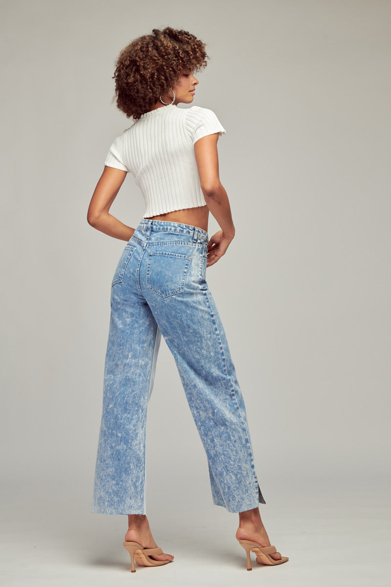 Altaria High Rise Wide Leg Jeans