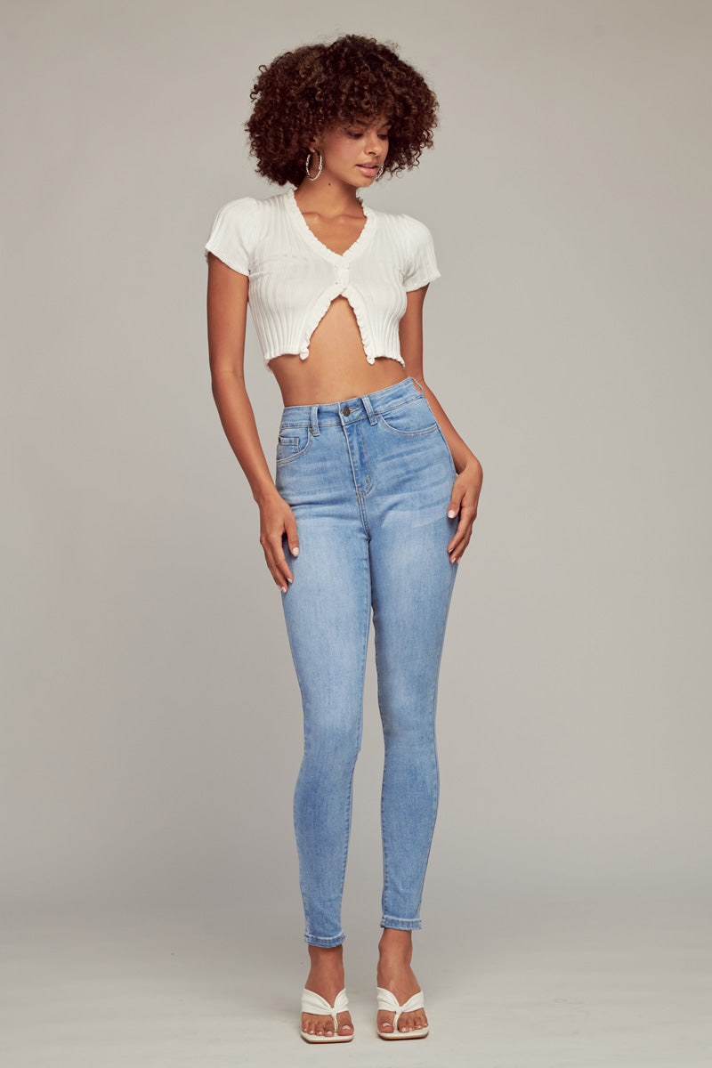 Michelle High Rise Skinny Jeans