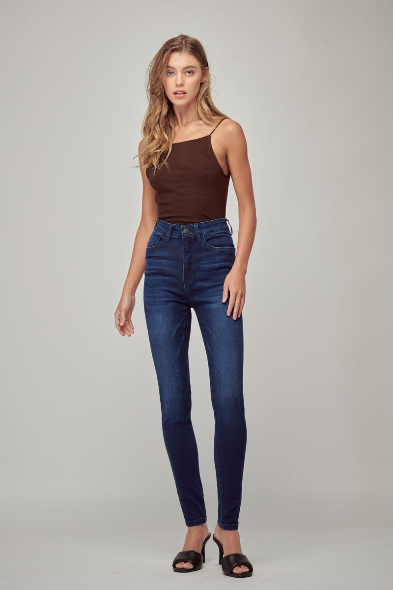 Giana High Rise Ankle Skinny Jeans