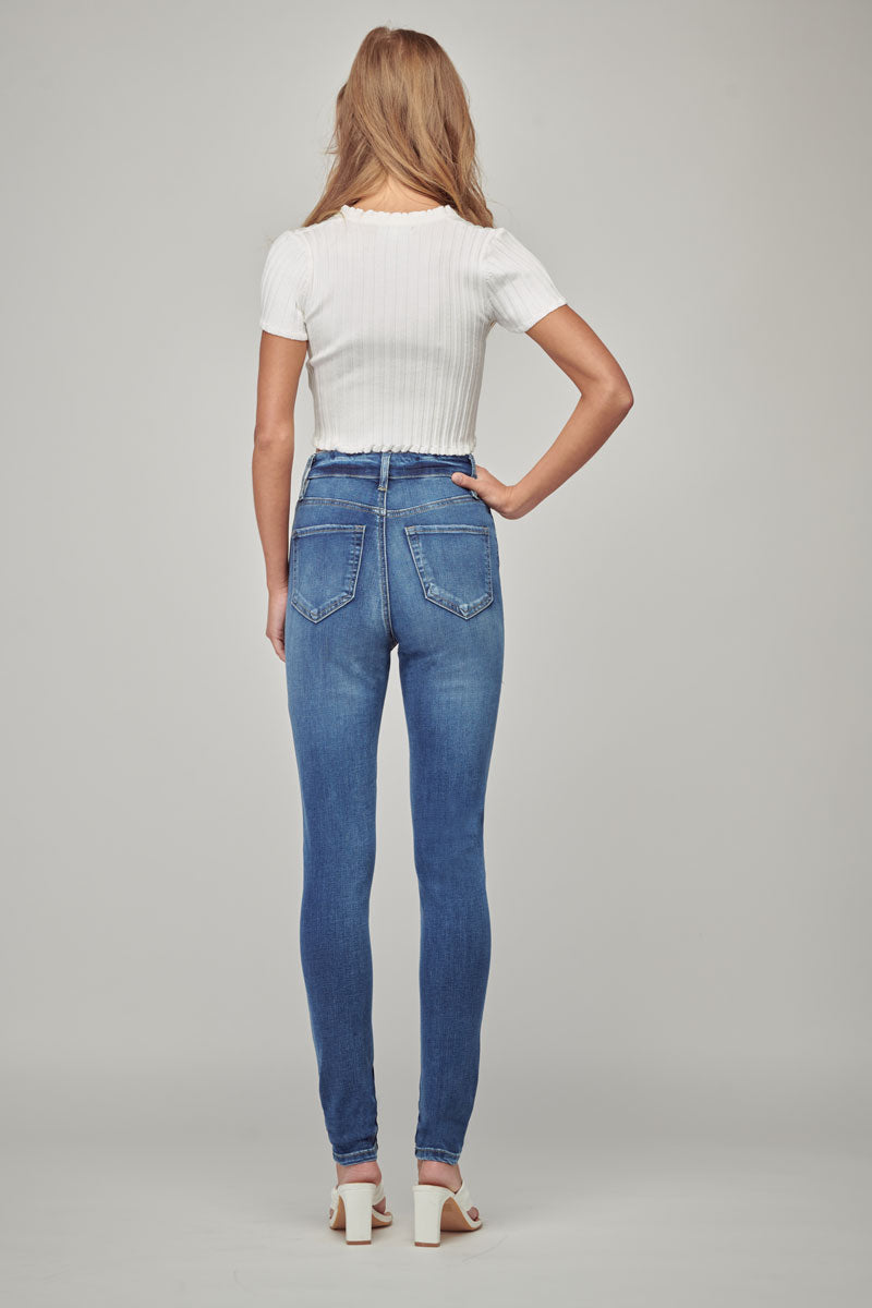 Giana High Rise Ankle Skinny Jeans