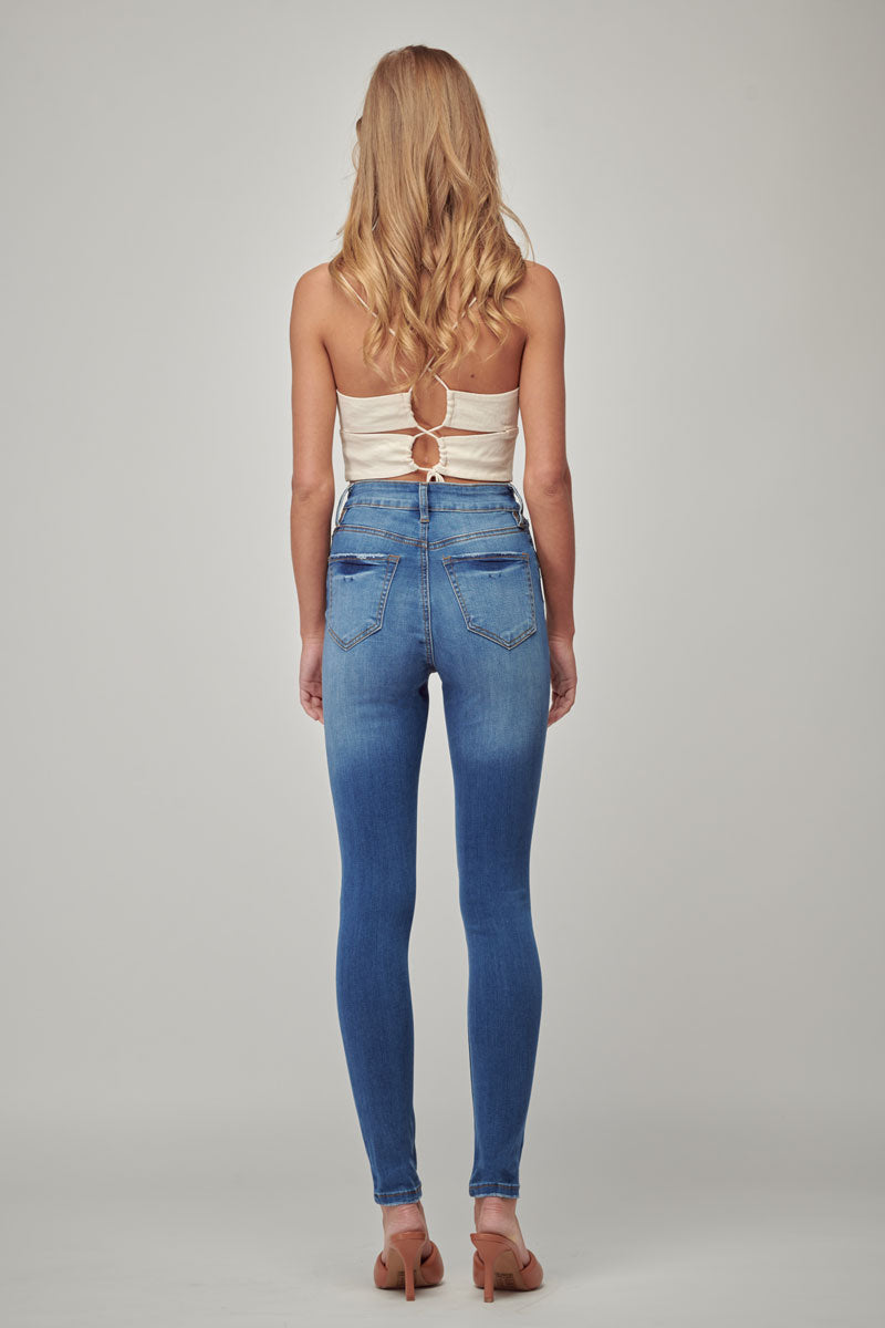 Jenny High Rise Skinny Jeans