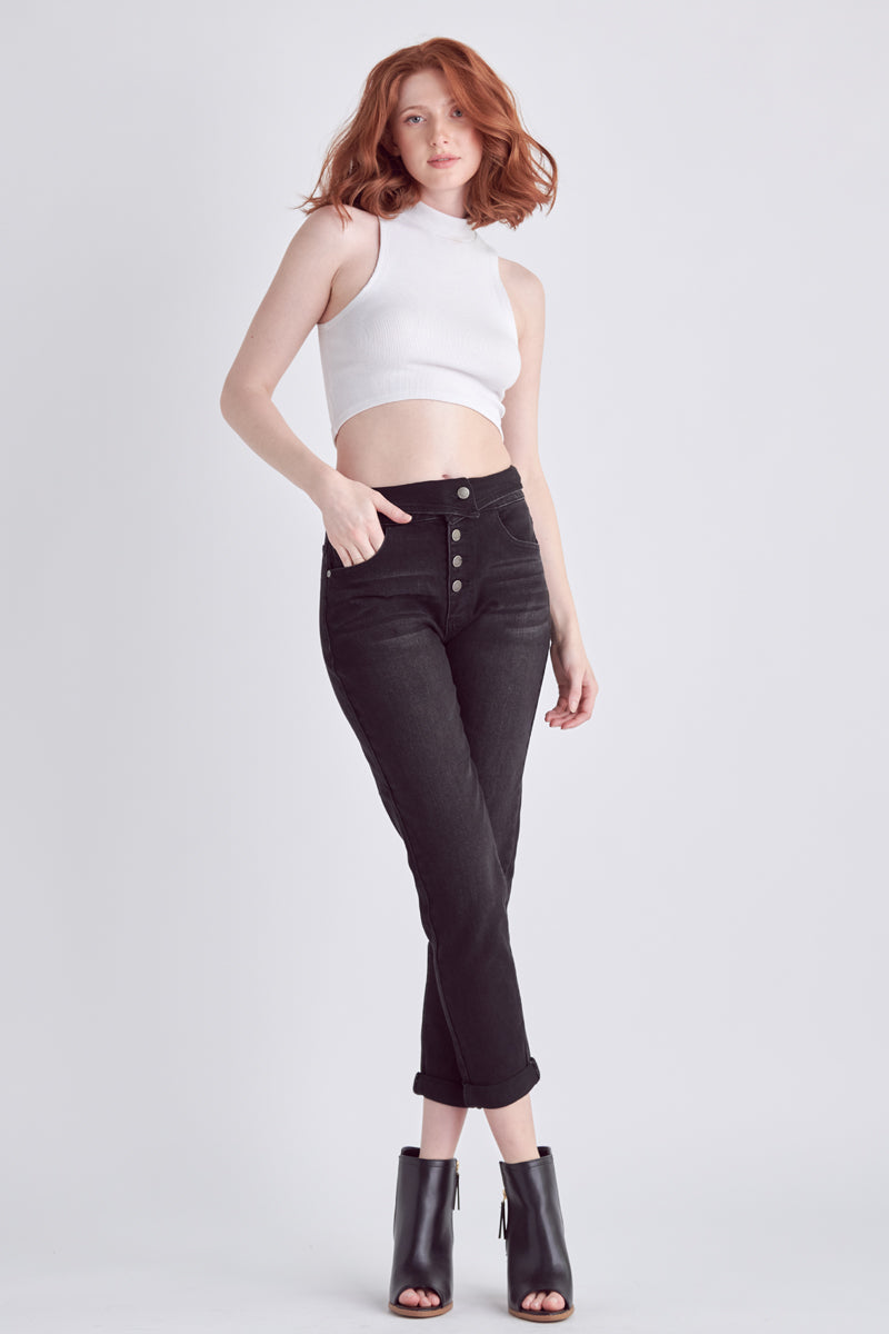 Mandy High Rise Mom Jeans