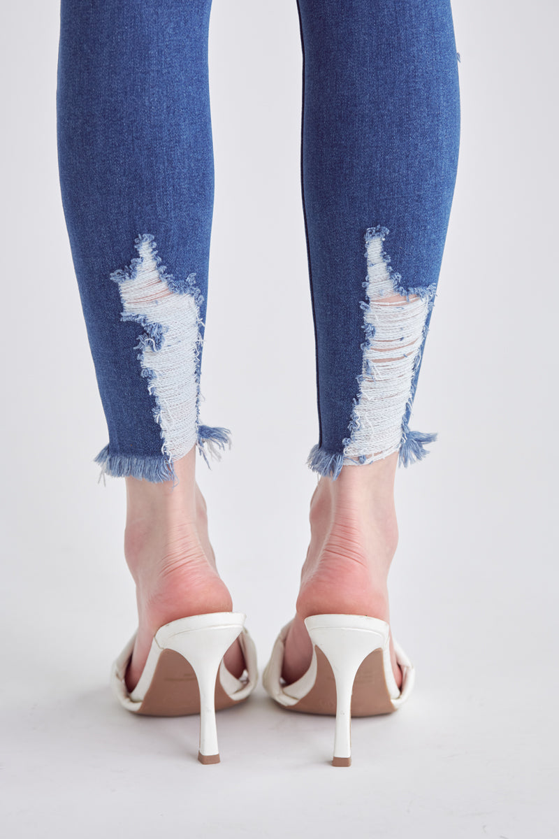 Rosemarie Mid Rise Skinny Jeans
