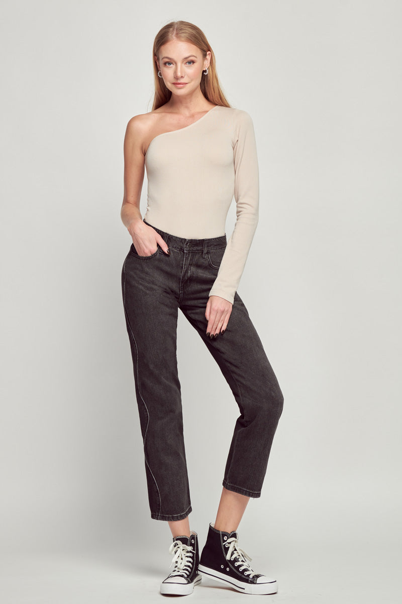 Mia High Rise Mom Jeans