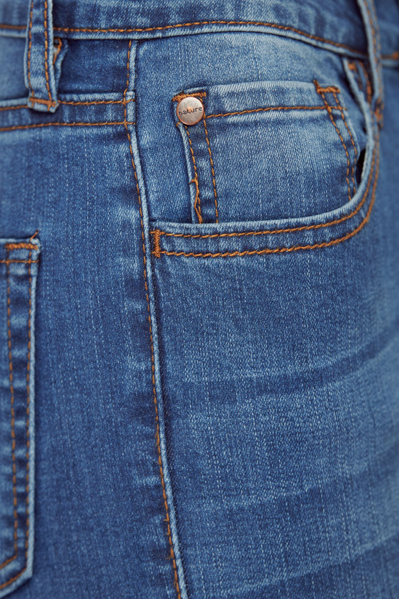Anne High Rise Ankle Skinny Jeans