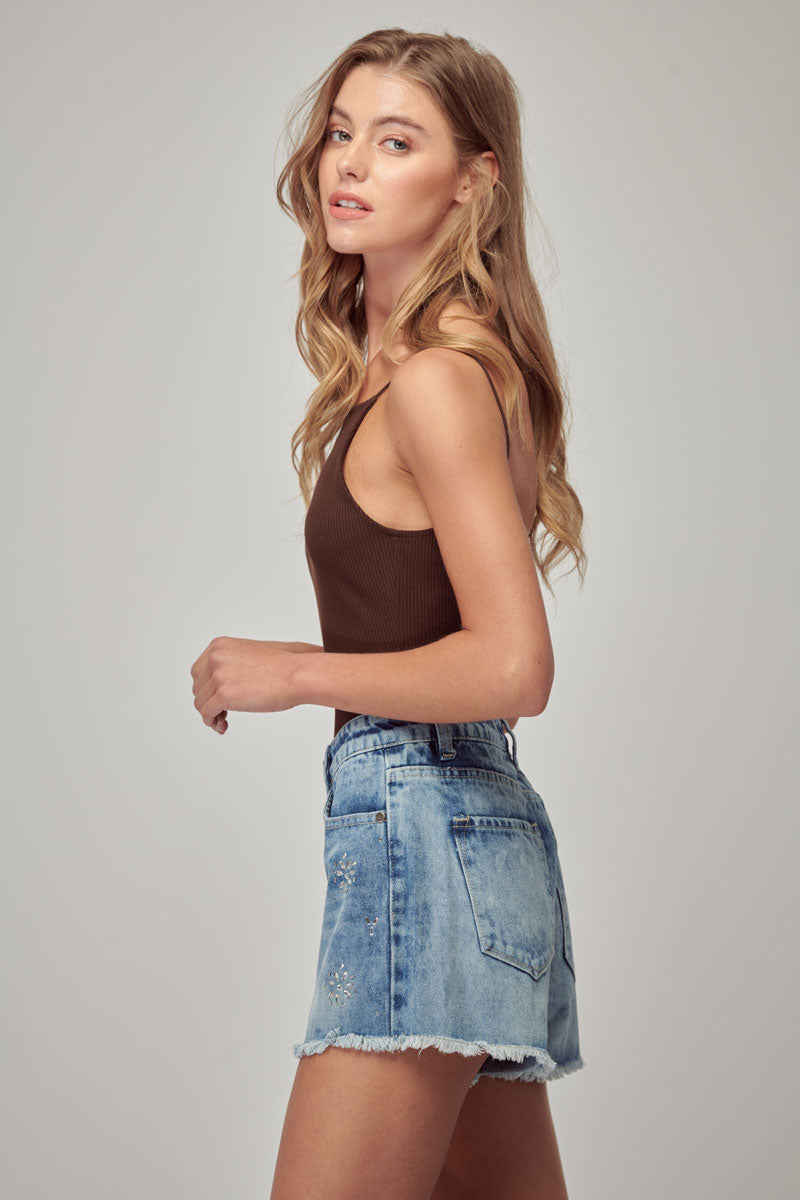 Lux High Rise Shorts