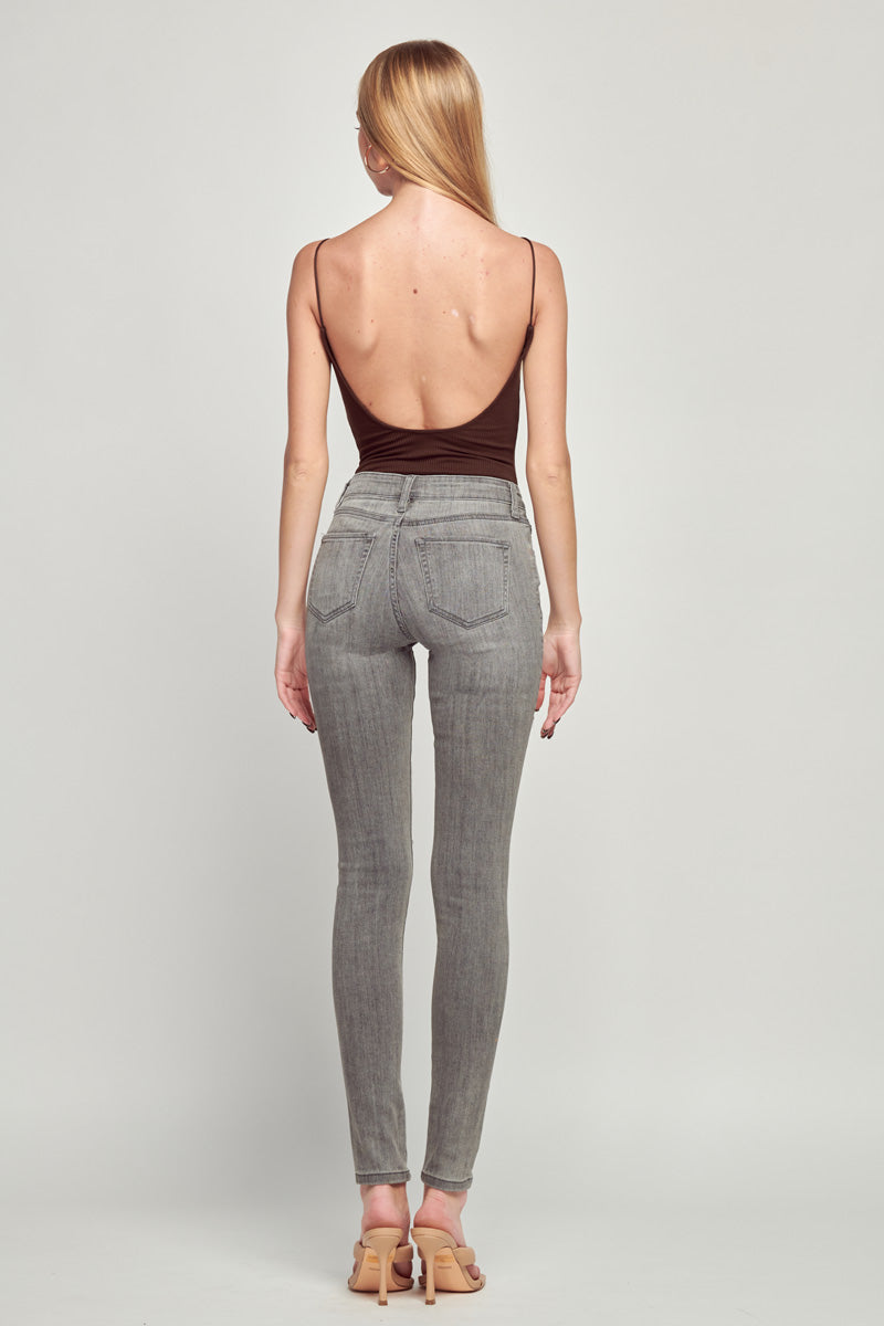Monica Mid Rise Ankle Skinny Jeans