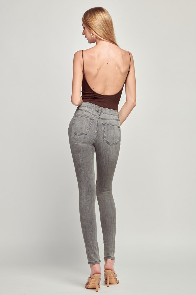 Monica Mid Rise Ankle Skinny Jeans
