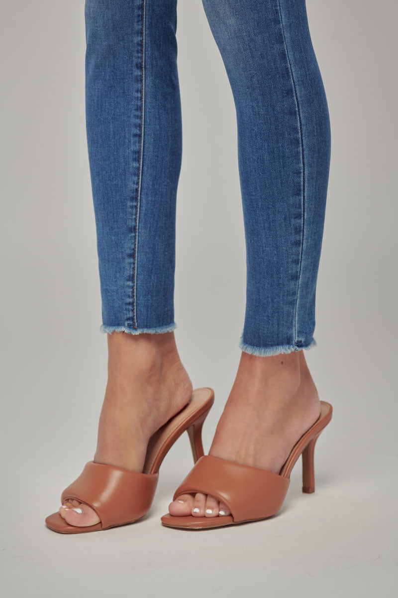 Diane High Rise Ankle Skinny Jeans