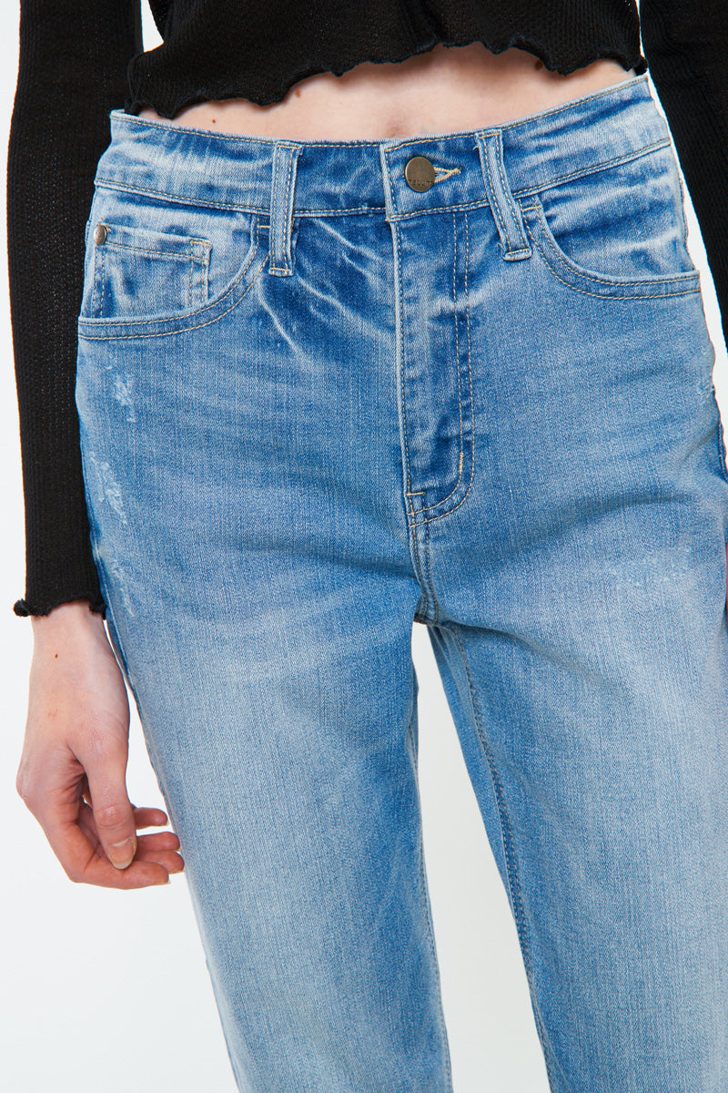 Jane High Rise Straight Jeans