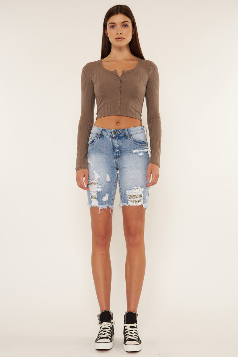 Pearl Mid Rise Shorts