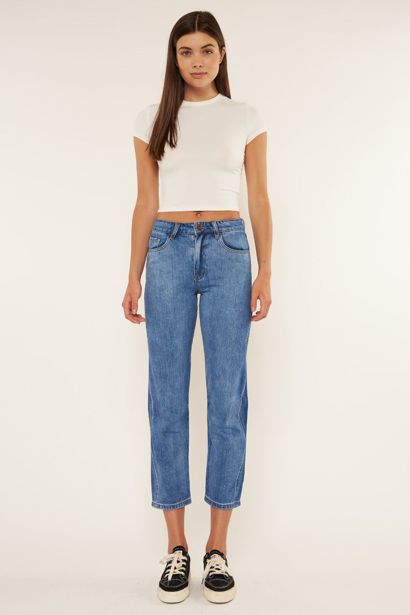 Francisca High Rise Mom Jeans