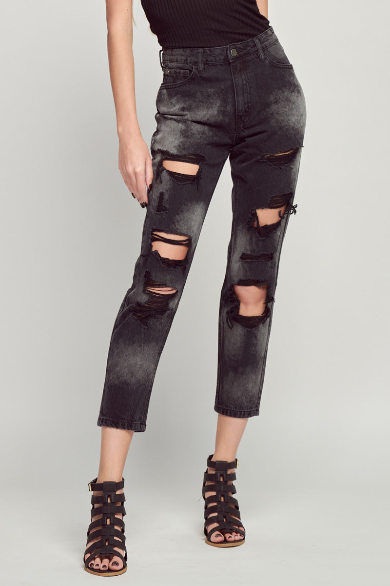 Kylie High Rise Mom Jeans