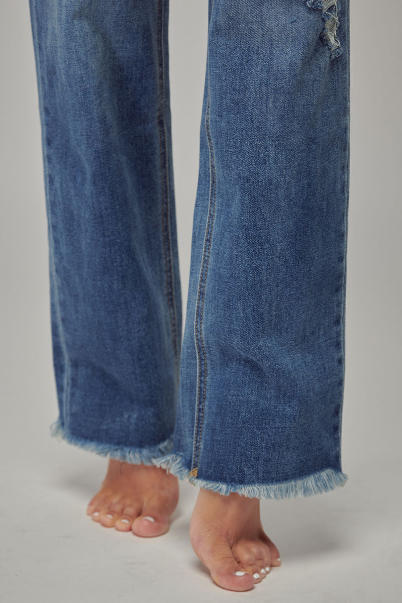 Gwenyth High Rise Straight Jeans