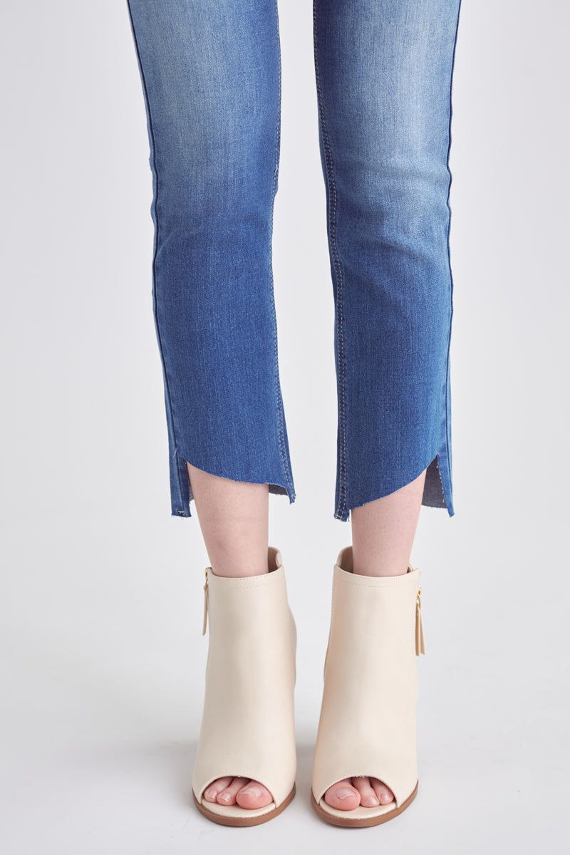 Alex Mid Rise Straight Jeans