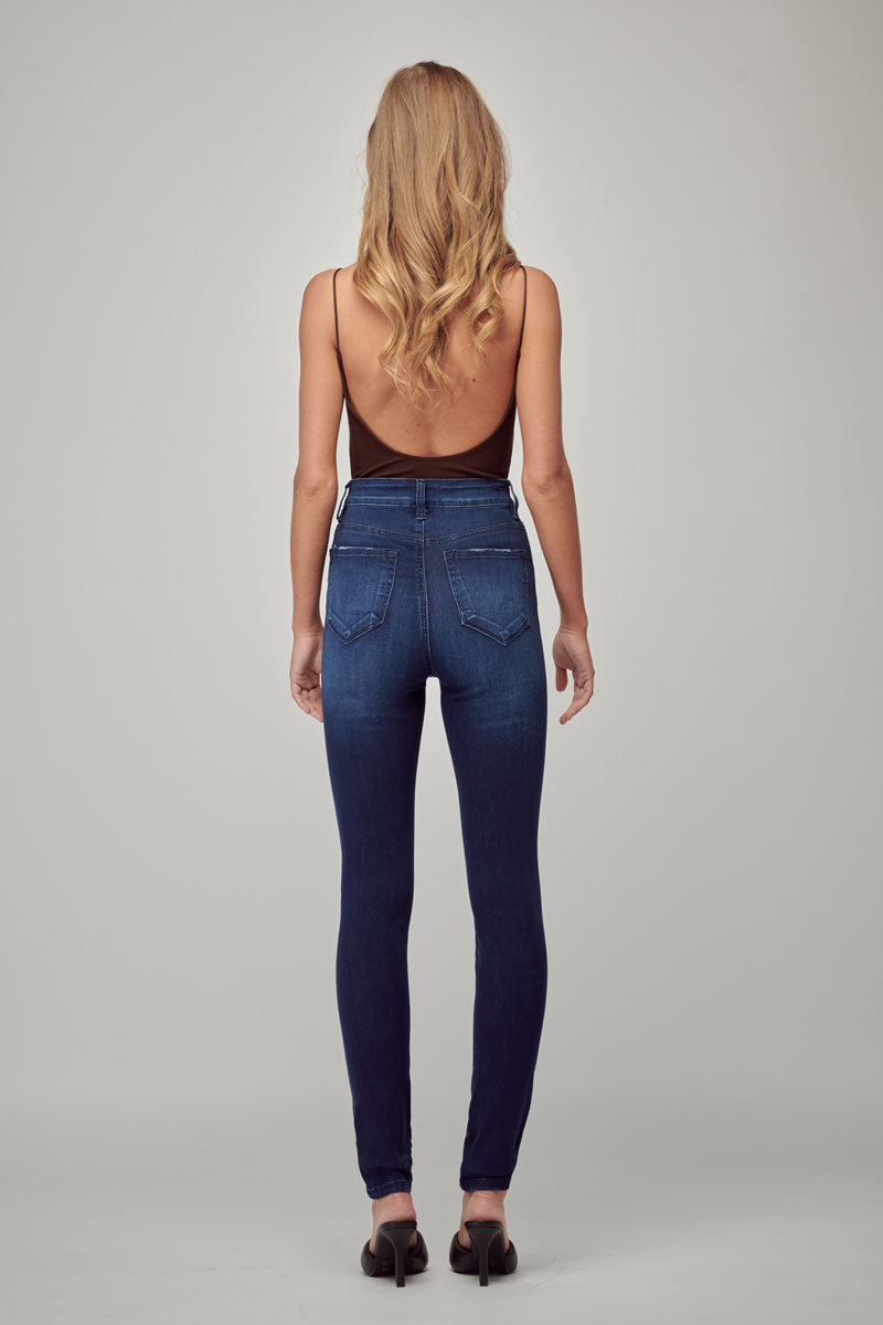 Giana High Rise Ankle Skinny Jeans