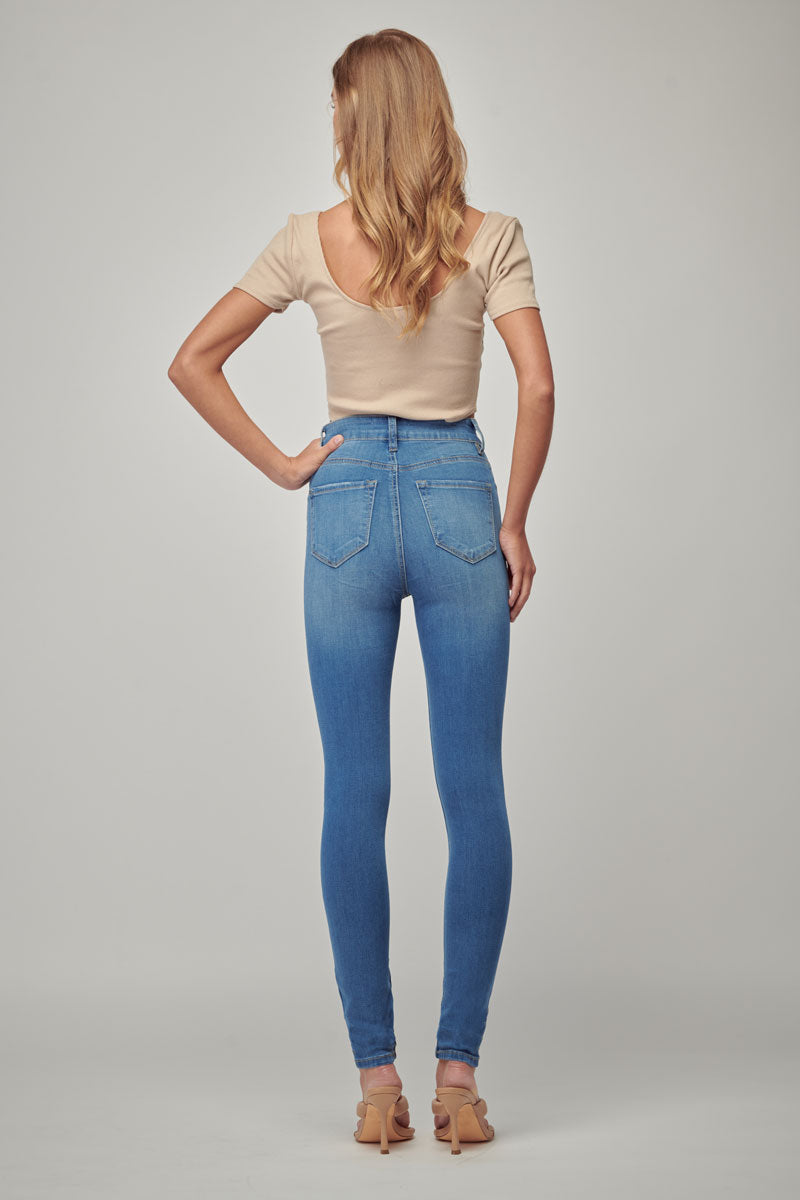 Giana High Rise Ankle Skinny Jeans